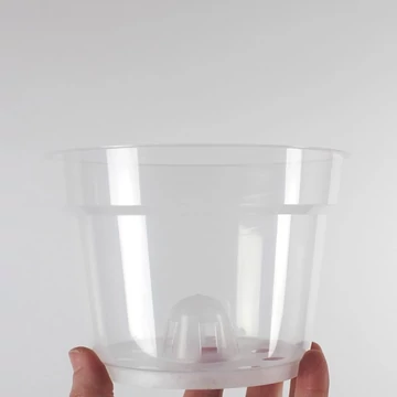 Orchidea cserép 18cm átlátszó