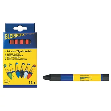 BLEISPITZ jelölő kréta fekete 12db No.0235