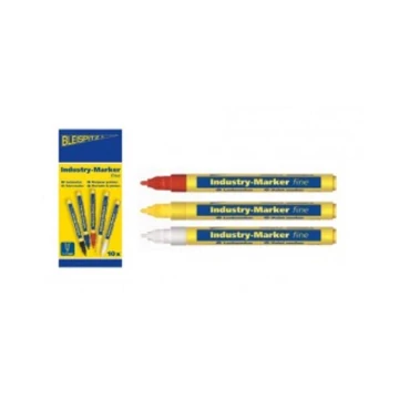 BLEISPITZ JEJÖLŐFILC 4,0mm FEHÉRBLEISPITZ festékes, ipari jelölőfilc d4,0mm fehér  No.0549