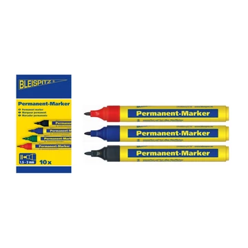 BLEISPITZ jelölőfilc d1,5-3,0mm fekete No.0631