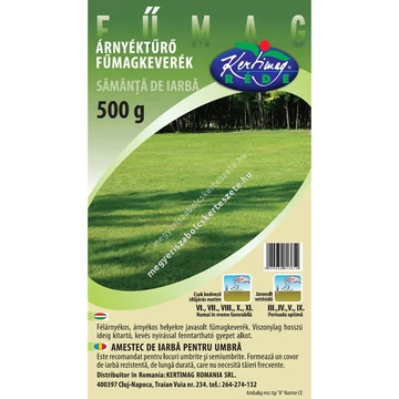 Árnyéktűrő fűmagkeverék 500g