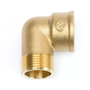 3/8" KB könyök réz