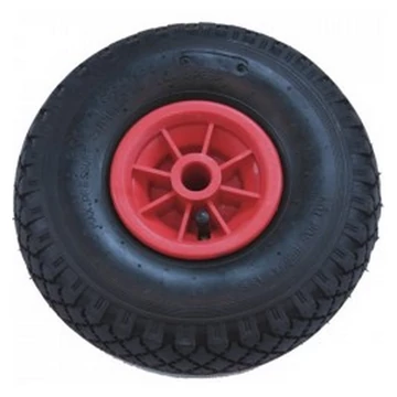 Molnárkocsi kerék műanyag felnis csapágyas tömör 3.00-4