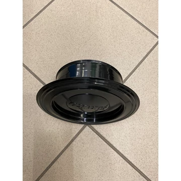 Falihüvely dugóval 150mm fekete