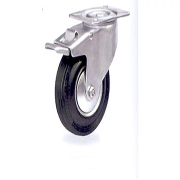 80mm forgós-fékes kerék