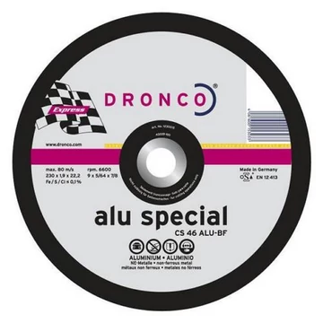 180*1,6 Vágókorong Alura Dronco