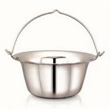 Bogrács inox gulyás 15 l