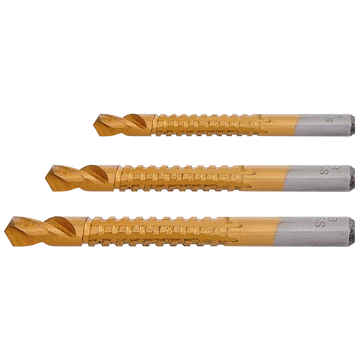 Marófúró készlet 3 részes 5-6-8mm tin-Co. Graphite