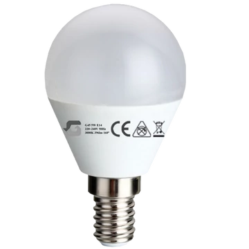 Led izzó gömb E14 5W