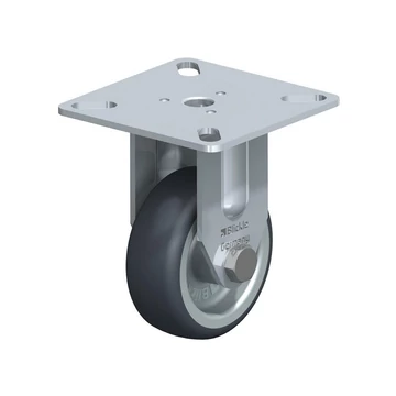 50mm fixvillás kerék rolln. szürkegumis