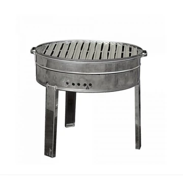 Grillsütő inox, kerek d480 h350