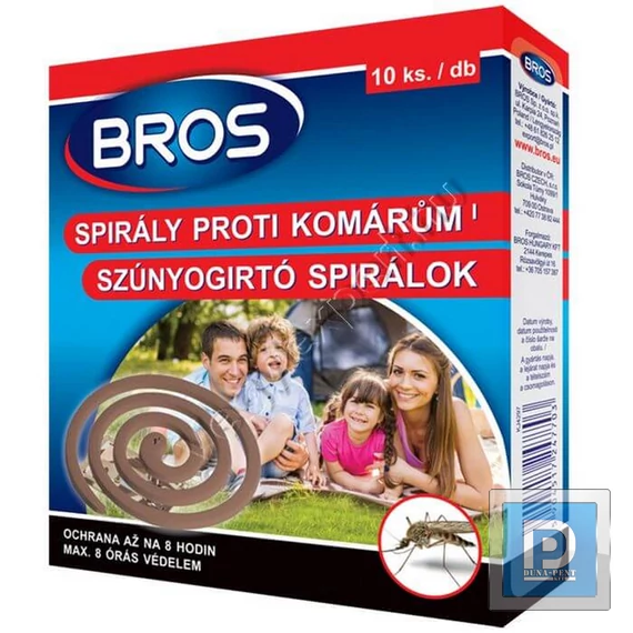 Bros szúnyogspirál  10 db