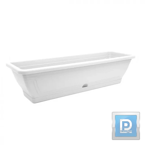 Balkonláda+alj 80cm fehér