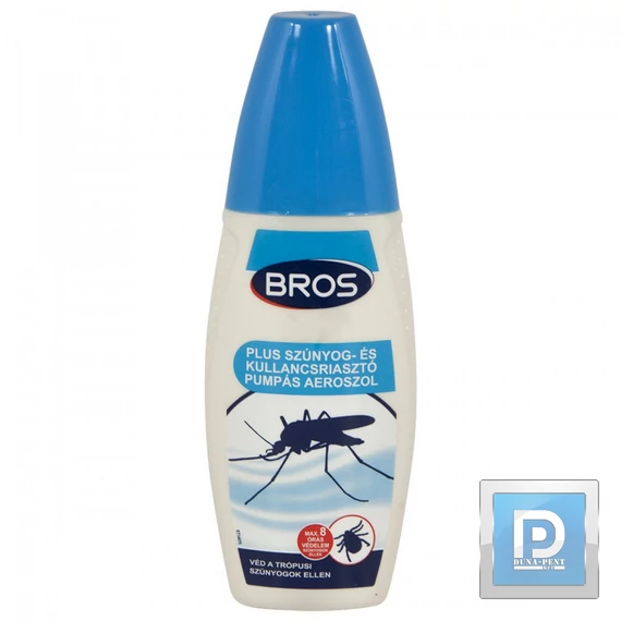 Bros szúnyog-kullancs riasztó pumpás 100ml