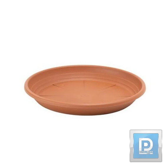 Cserépalátét 28cm barna