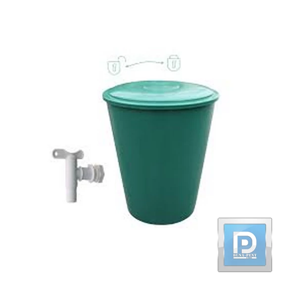 Esővíztároló 200L tető+csap