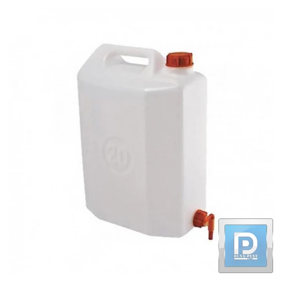 Műanyag kanna 20 l csappal