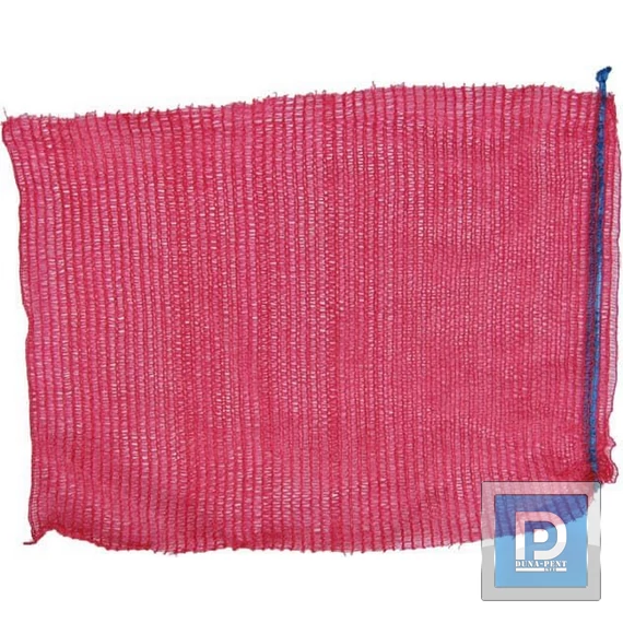 Raschel zsák 40*60  piros