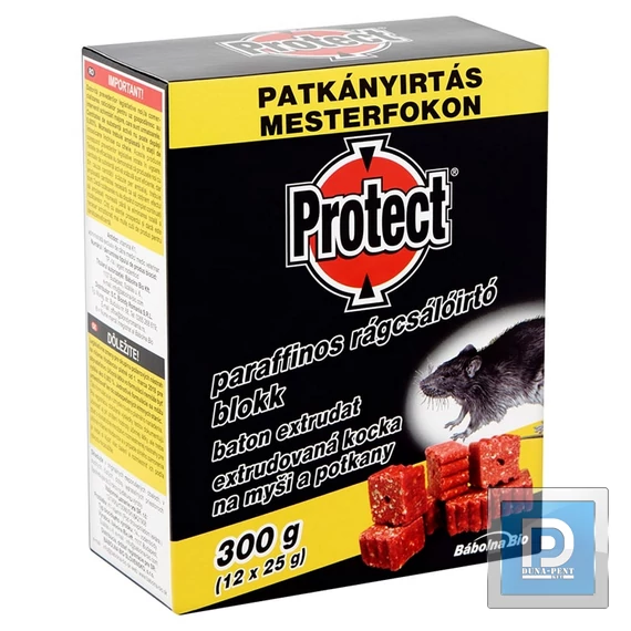 Protect paraffinos rágcsálóirtó 300g