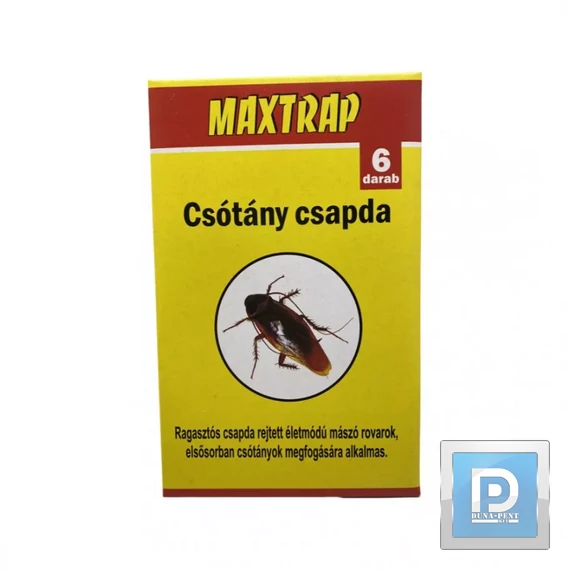 MAXTRAP csótánycsapda 22*14cm 6db-os