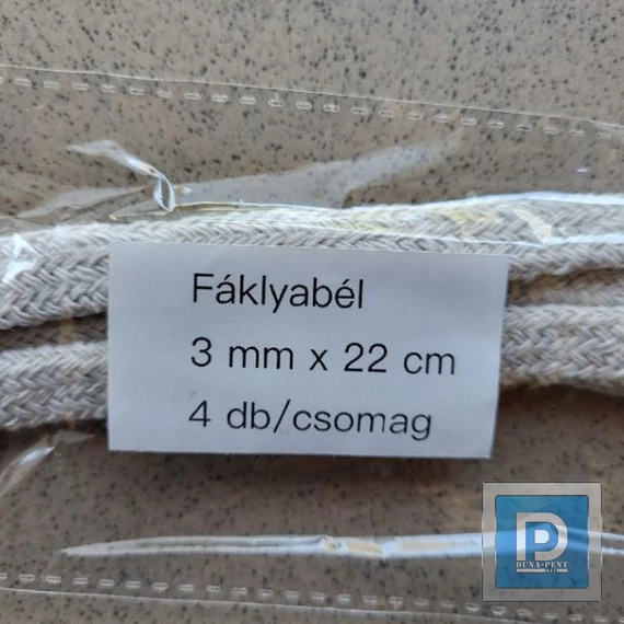 Fáklyabél 4db/cs 3mm 22cm