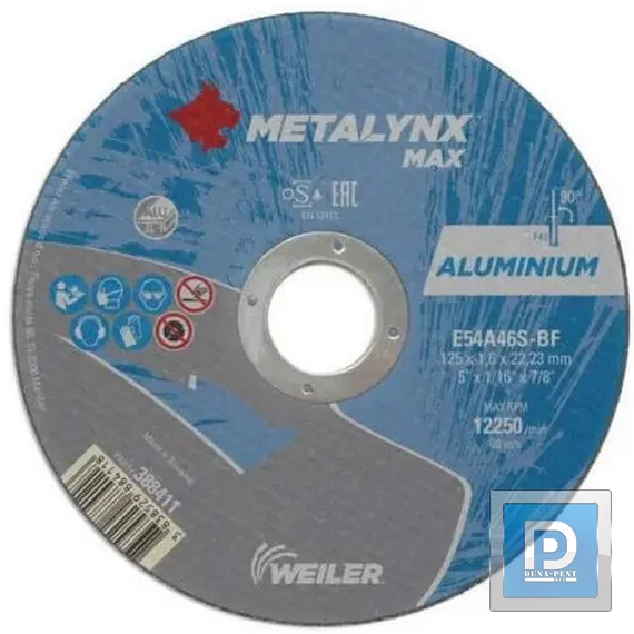 Vágókorong metalynx pro 125*1,6 (Metal) 388211