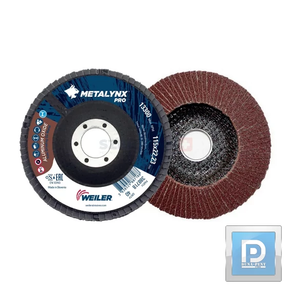 Metalynx Pro lamellás csiszoló 115*22,2 P120A