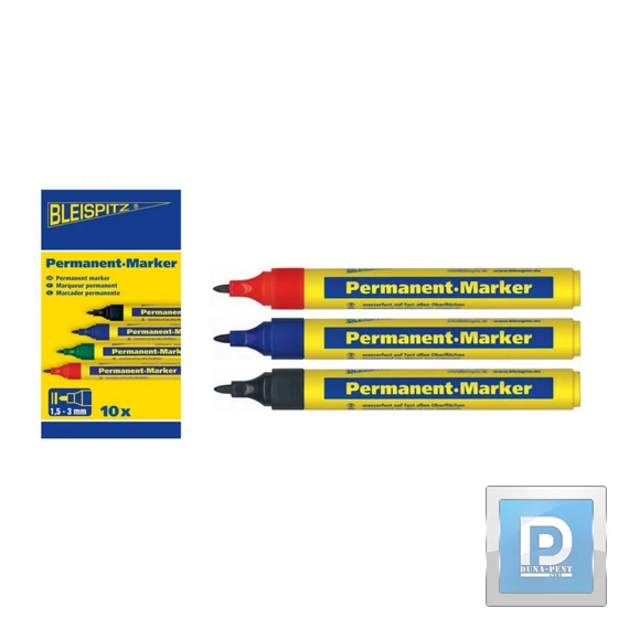 BLEISPITZ jelölőfilc d1,5-3,0mm kék No.0617