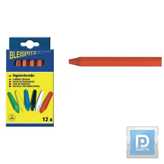 BLEISPITZ jelölő kréta piros