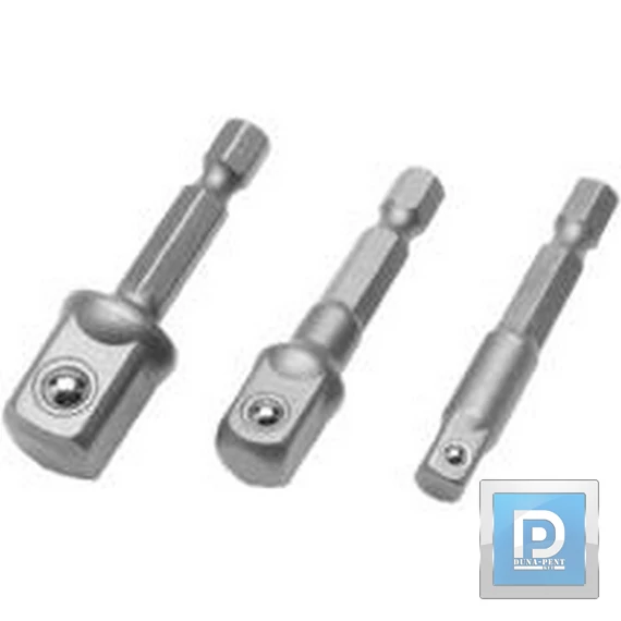 Z-tools bit adapter dugókulcshoz klt. 1/4"+3/8"+1/2"