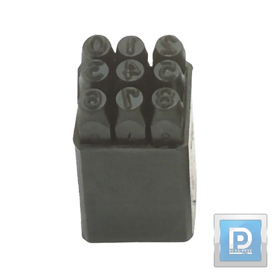 Számbeütő készlet 9r 4mm