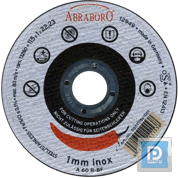 Fémvágó abraboro chili inox 230*2,5
