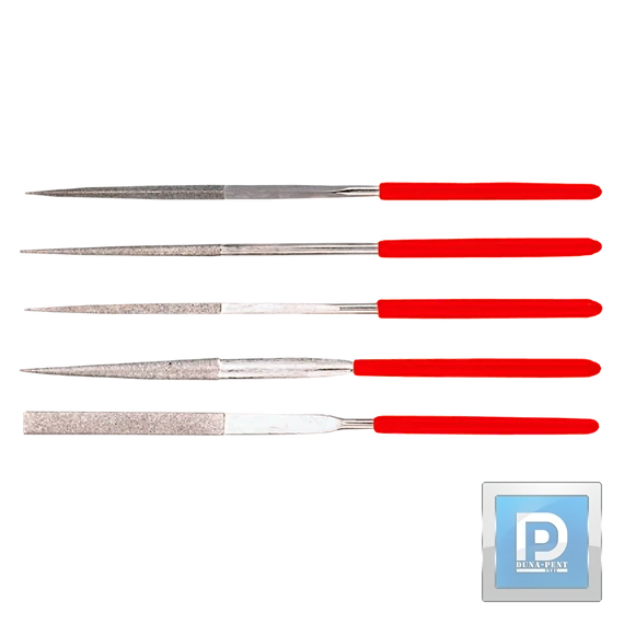 Tűreszelő készlet 5r. 4*140mm Topex