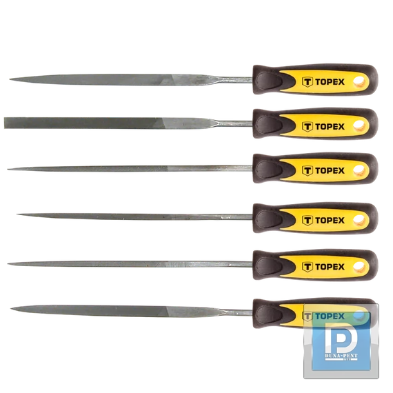 Tűreszelő készlet 6R. 3*150mm Topex