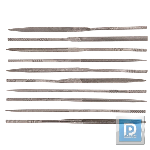 Tűreszelő készlet 10r. 3*140mm Topex_1