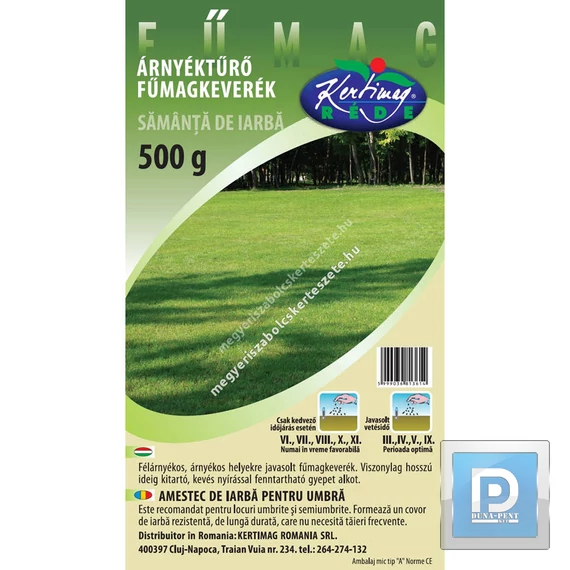 Árnyéktűrő fűmagkeverék 500g