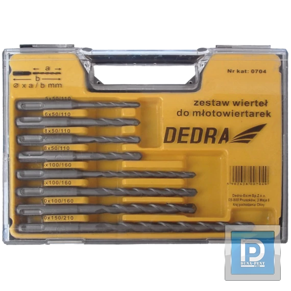 Betonfúró szett SDS+ 5,6*110,2*8*110,6,8,10*160,10*210