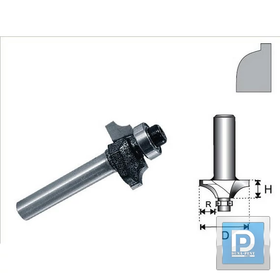 Faipari marókés 6mm D22,5 H9 R4,76