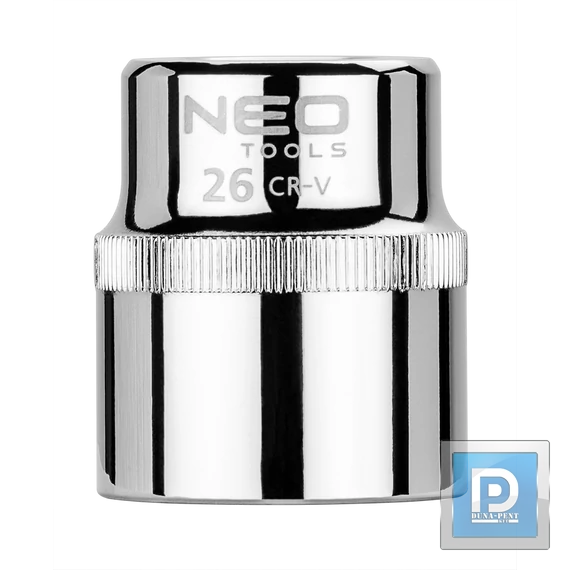 DUGÓKULCS NEO 08-026 26mm 1/2" 6 P