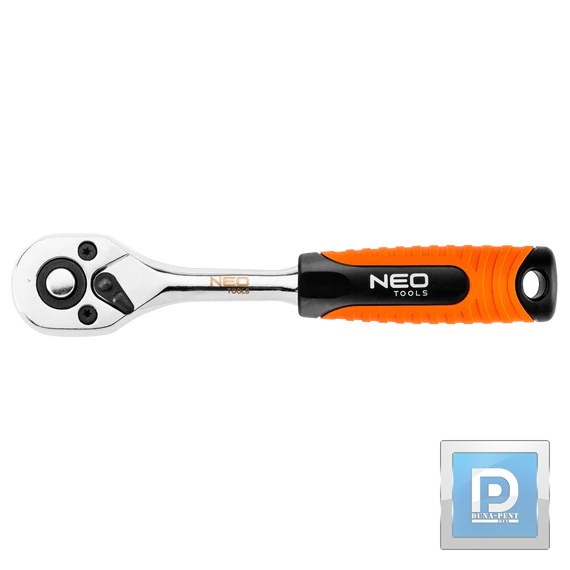 Racsnis hajtókar 1/2" váltós 255mm 72fog NEO 08-521