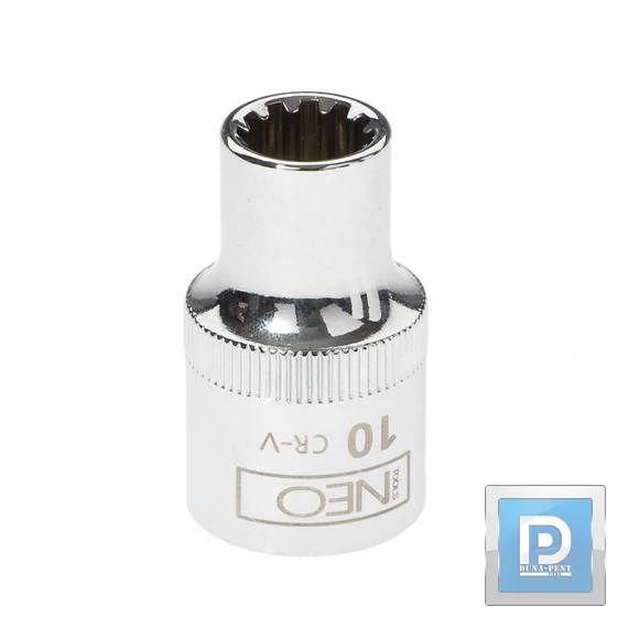 Dugókulcs fej 1/2" 10mm 12P