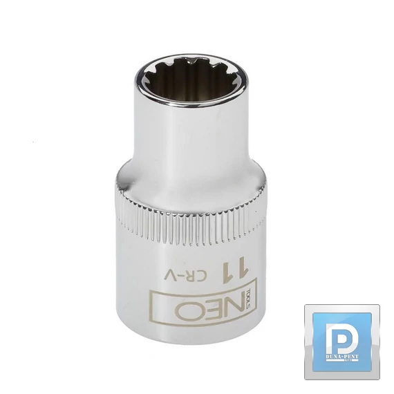 Dugókulcs fej 1/2" 11mm 12P