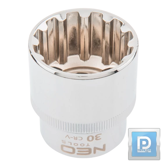 Dugókulcs Neo 08-598 1/2" 30mm 12P