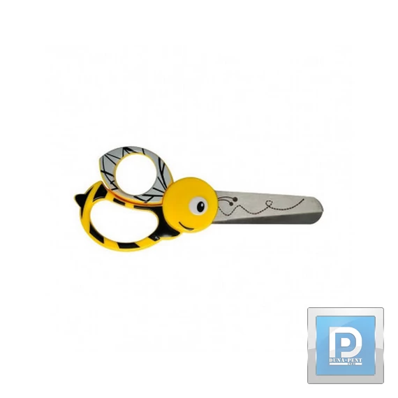 FISKARS Gyermekolló 13cm méhecske