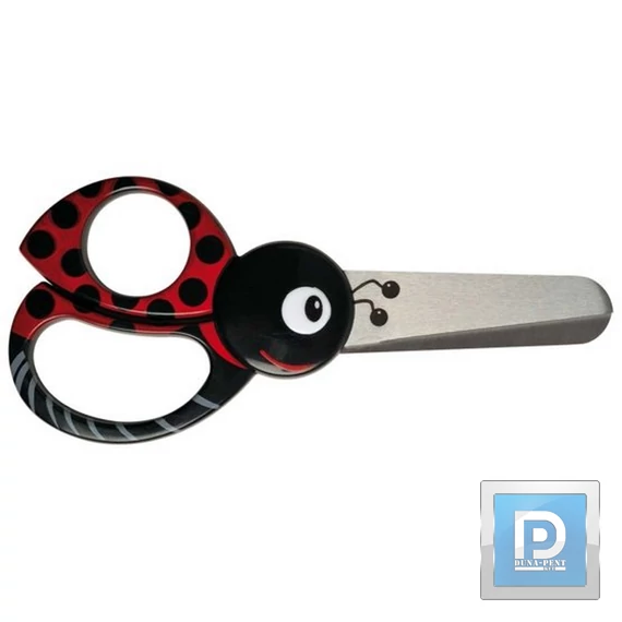 FISKARS gyermekolló 13cm katica
