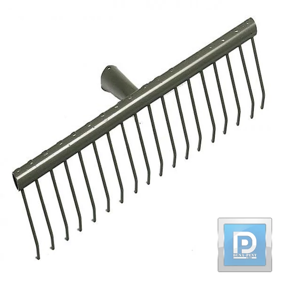 Begyűjtő gereblye 40 cm nyél nélkül