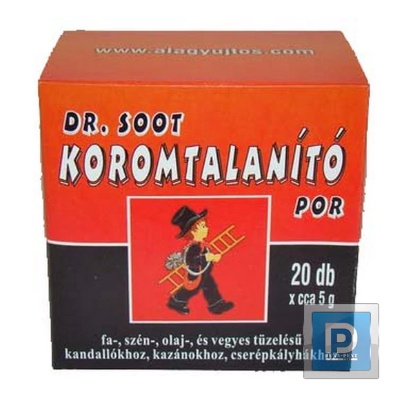 Dr. Soot koromtalanító 20*5g
