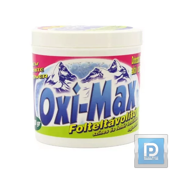 Oxi-Max folteltávolító por színes-fehér ruhákhoz