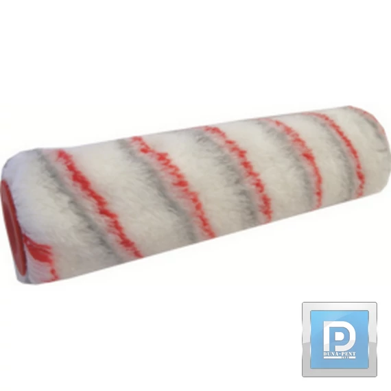 Festőhenger 24cm piros-szürke