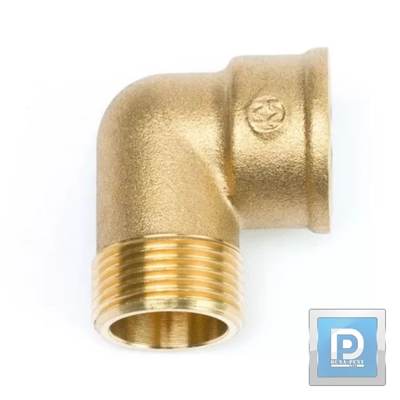 3/8" KB könyök réz